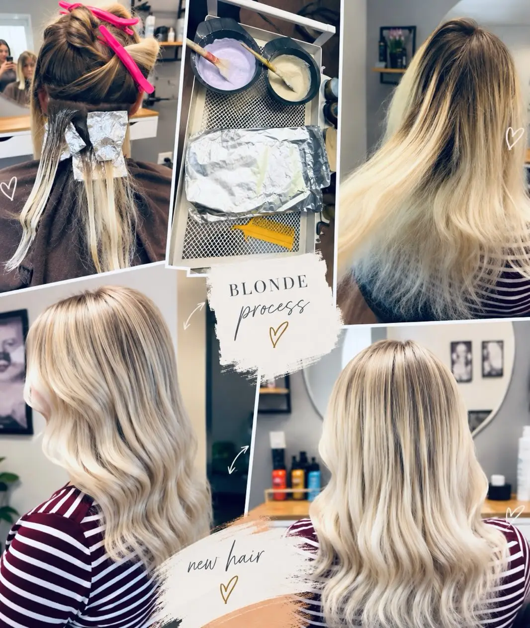 Foilayage , cílem bylo dostat do vlasů přirozený pigment a napojit odrosty aby vše působilo přirozeně. ❤️❤️❤️
#foilayage #salonedany #blondehair #sensushairlovers